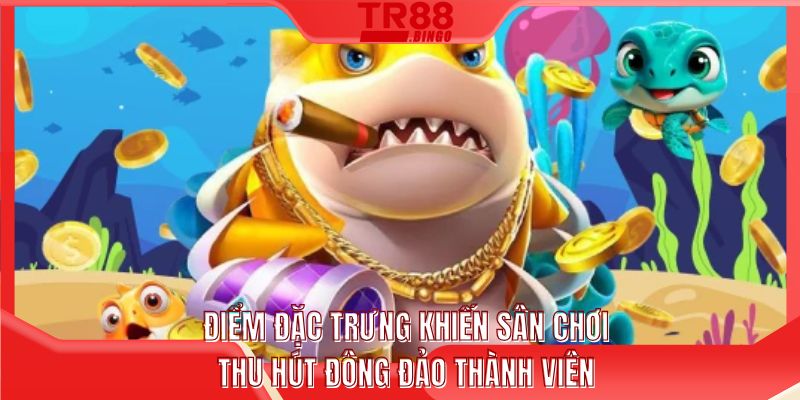 Điểm đặc trưng khiến sân chơi thu hút đông đảo thành viên